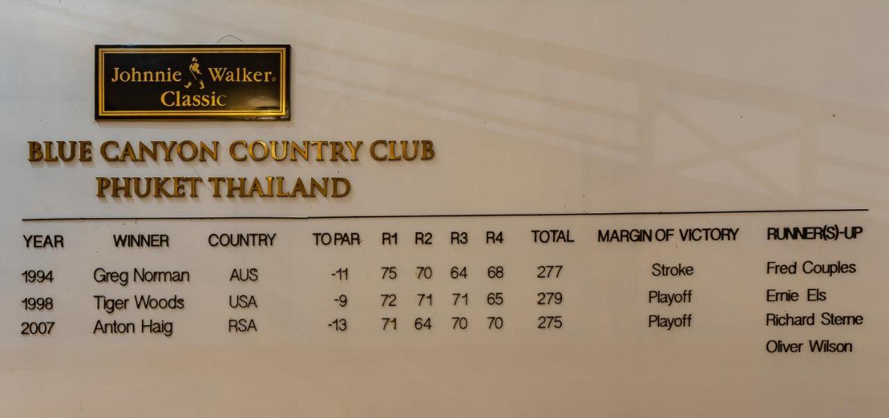 Blue Canyon Country Club Mai Khao Eksteriør bilde